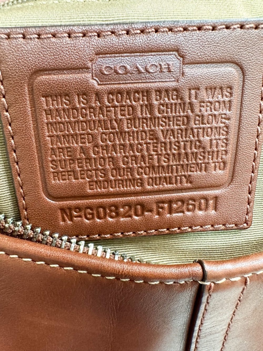 Coach Hamilton Hobo Cognac Glovetanned Leather Buckle Shoulder Bag
Y2K - Picture 16 of 16